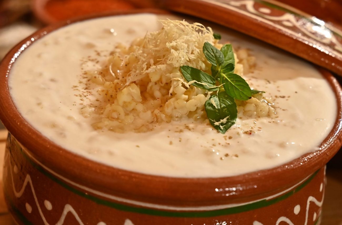 Bulgur with Sour Milk and Horseradish! Healthy appetizer or breakfast!