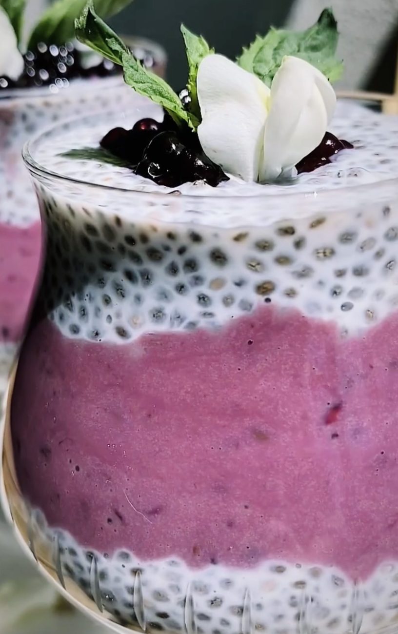 Протеински Чиа Пудинг! Оброк без шеќер!