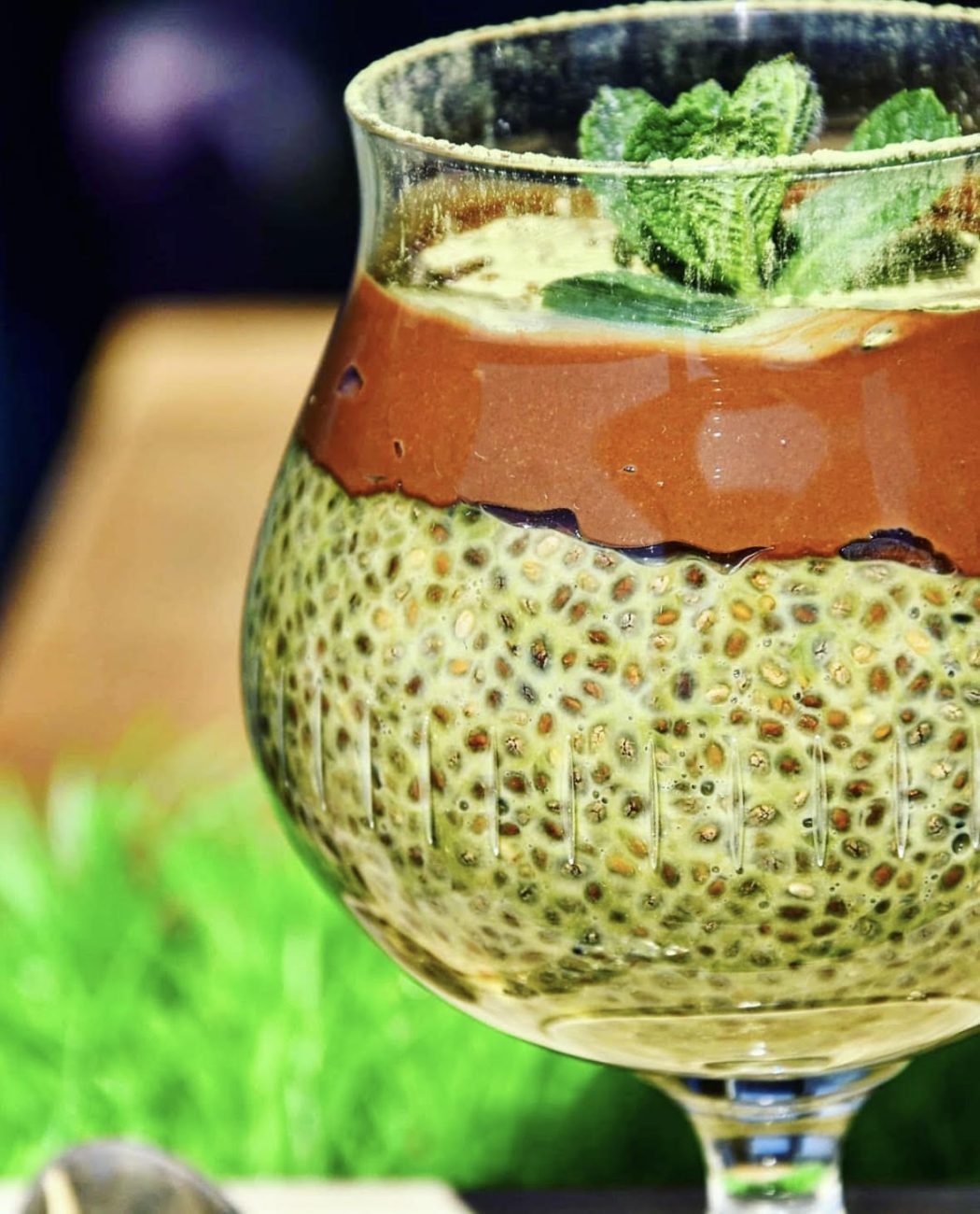 🍫Cocoa Matcha Chia Pudding – Your Perfect Detox Treat